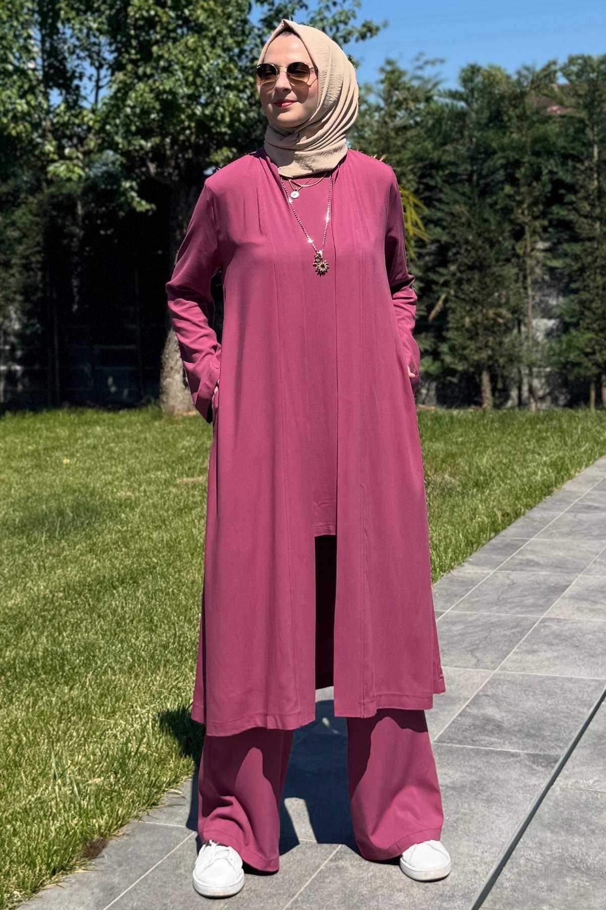 Bahar Etek Gömlek Takım | Rabia Şamlı | Tesettür Giyim, Elbise ve Kadın Giyim Modası