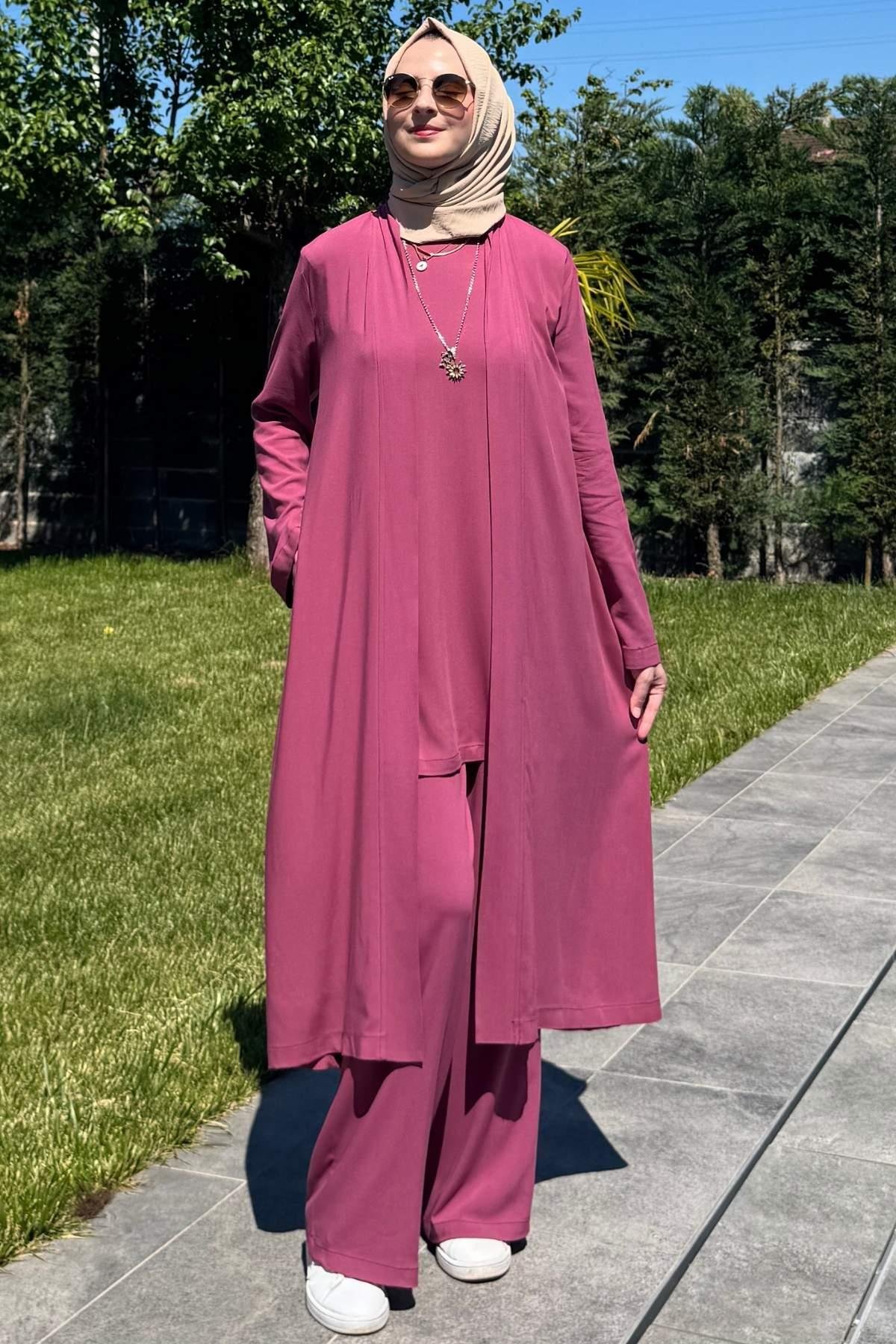 Bahar Etek Gömlek Takım | Rabia Şamlı | Tesettür Giyim, Elbise ve Kadın Giyim Modası