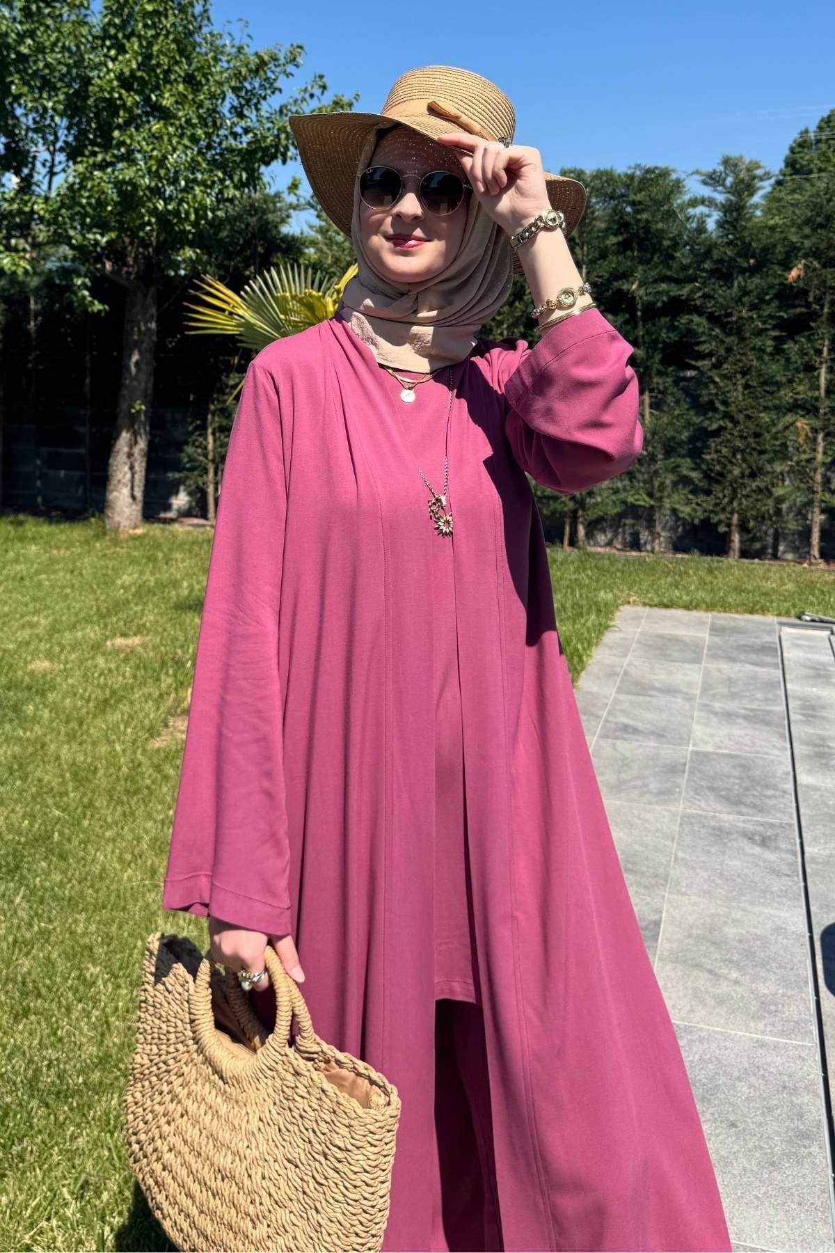 Bahar Etek Gömlek Takım | Rabia Şamlı | Tesettür Giyim, Elbise ve Kadın Giyim Modası