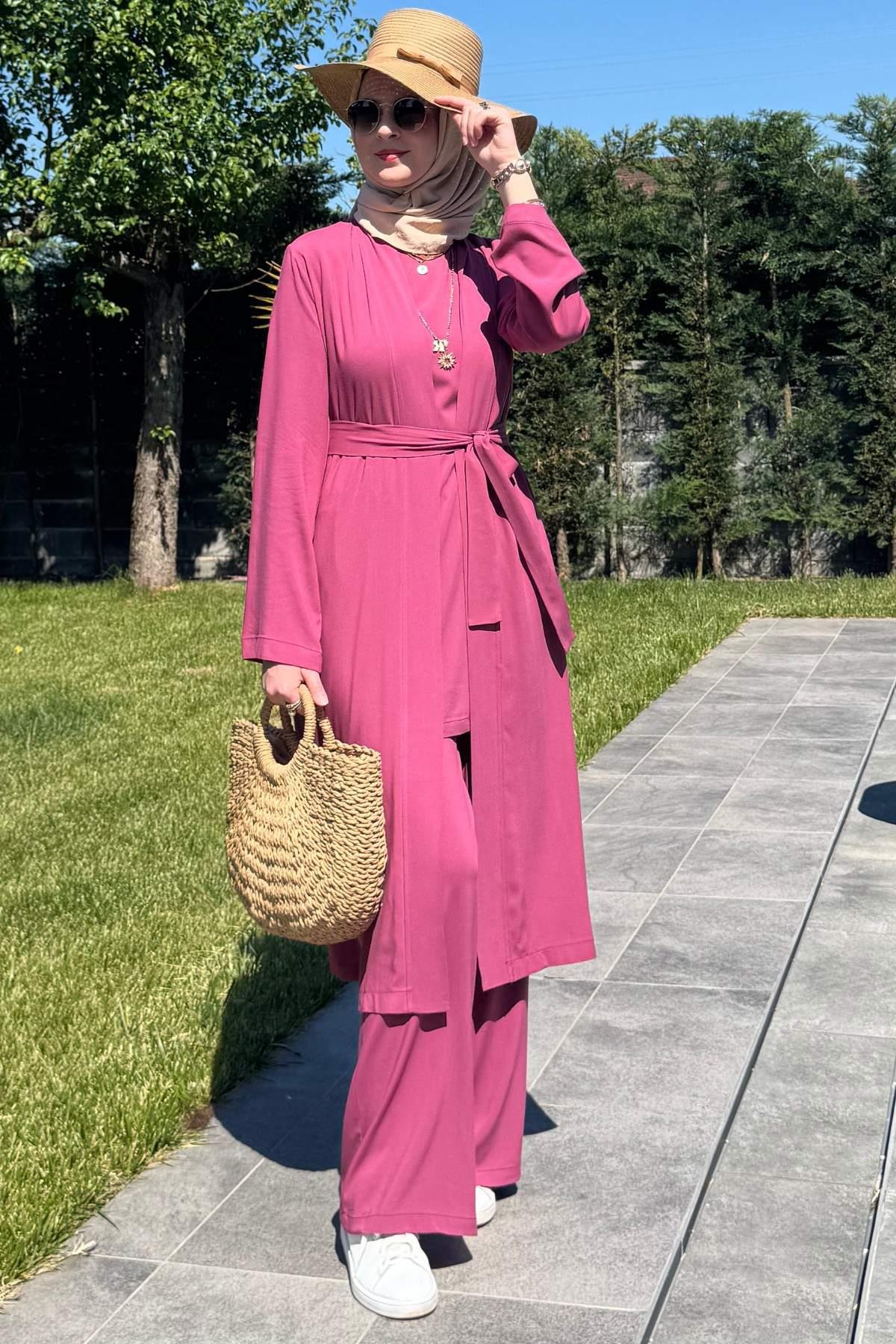 Bahar Etek Gömlek Takım | Rabia Şamlı | Tesettür Giyim, Elbise ve Kadın Giyim Modası