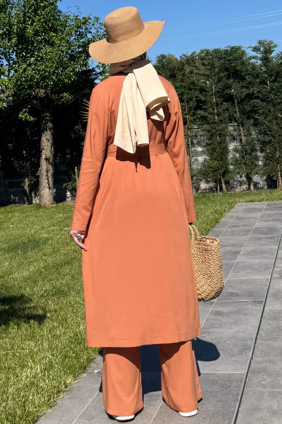 Bahar Etek Gömlek Takım | Rabia Şamlı | Tesettür Giyim, Elbise ve Kadın Giyim Modası