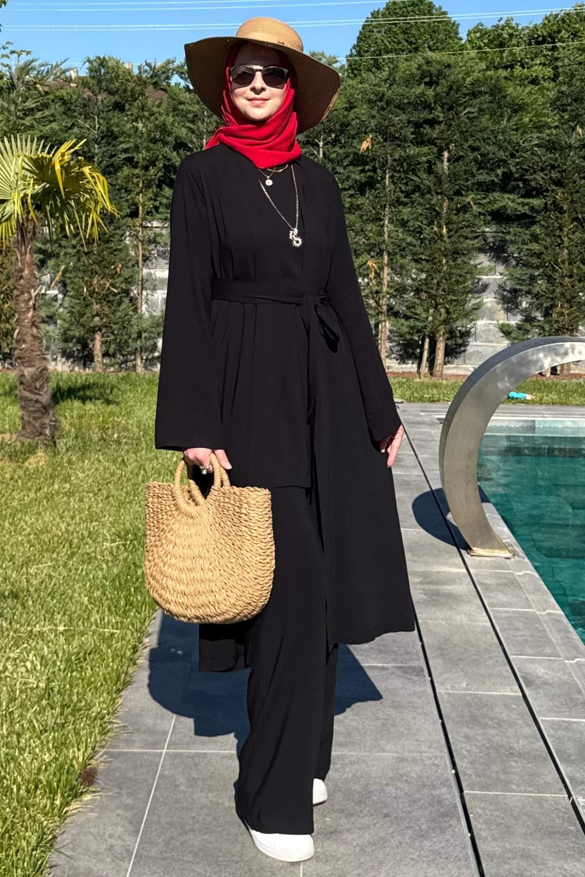 Bahar Etek Gömlek Takım | Rabia Şamlı | Tesettür Giyim, Elbise ve Kadın Giyim Modası