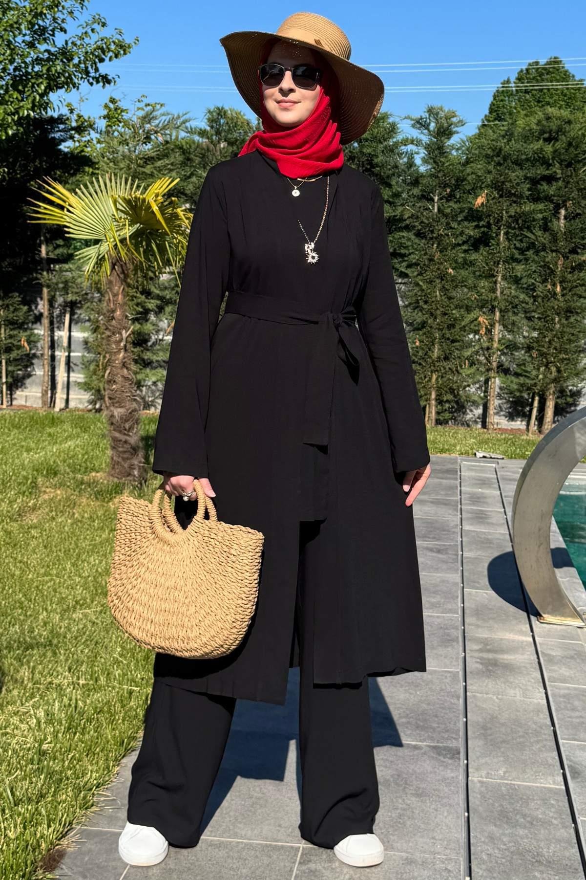 Bahar Etek Gömlek Takım | Rabia Şamlı | Tesettür Giyim, Elbise ve Kadın Giyim Modası