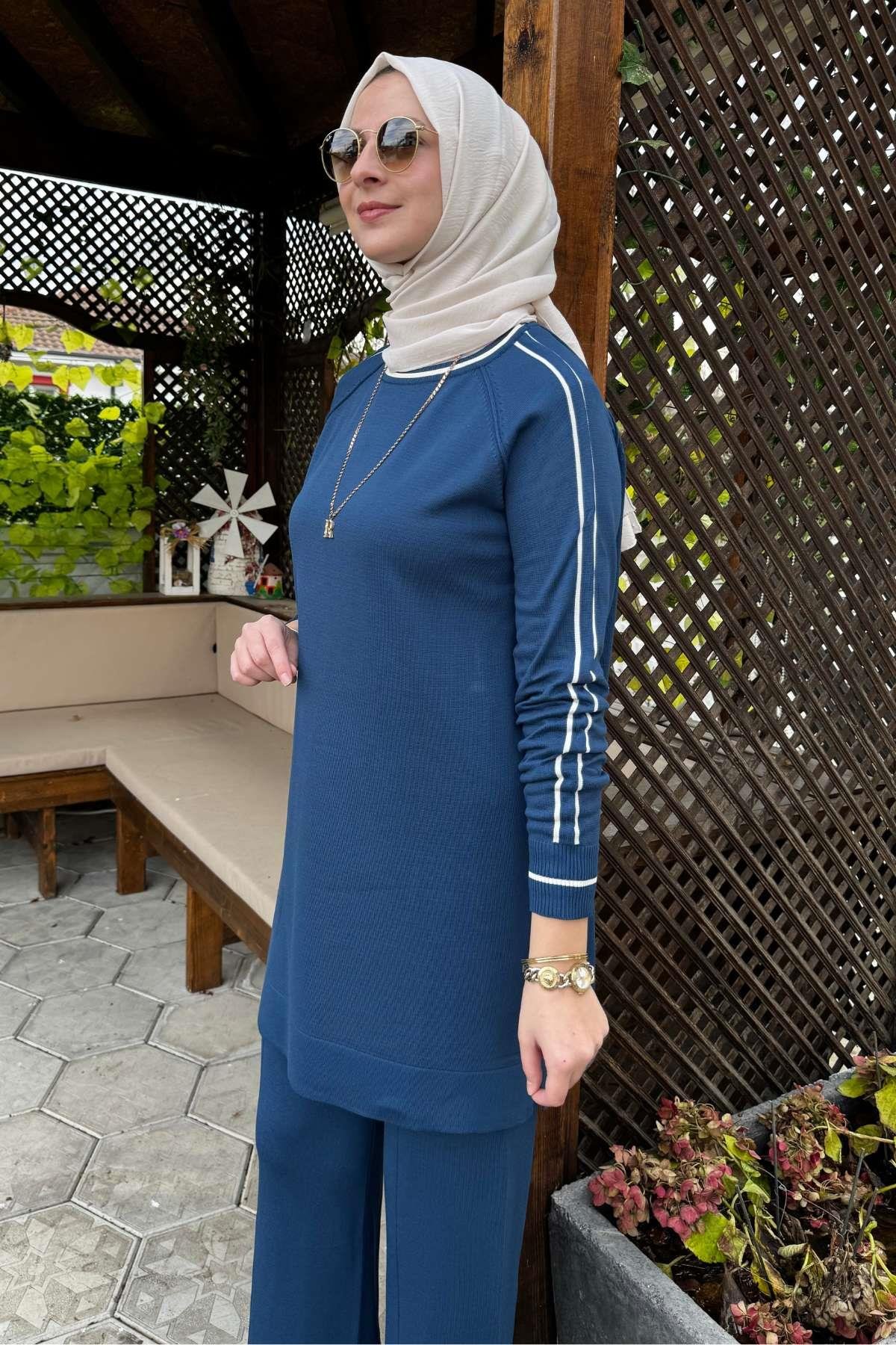 Elfida Taş Triko Takım | Rabia Şamlı | Tesettür Giyim, Elbise ve Kadın Giyim Modası