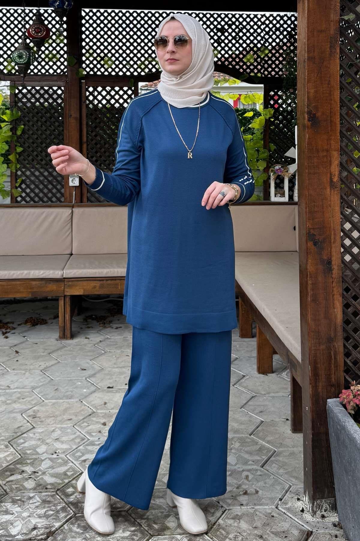 Elfida Taş Triko Takım | Rabia Şamlı | Tesettür Giyim, Elbise ve Kadın Giyim Modası