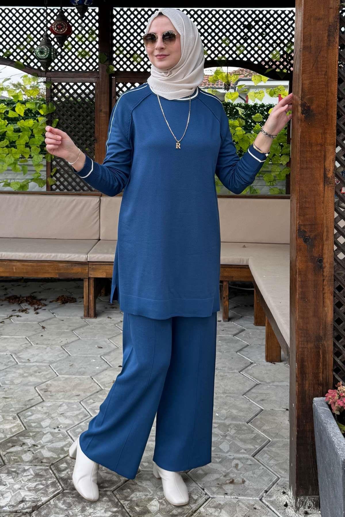 Elfida Taş Triko Takım | Rabia Şamlı | Tesettür Giyim, Elbise ve Kadın Giyim Modası