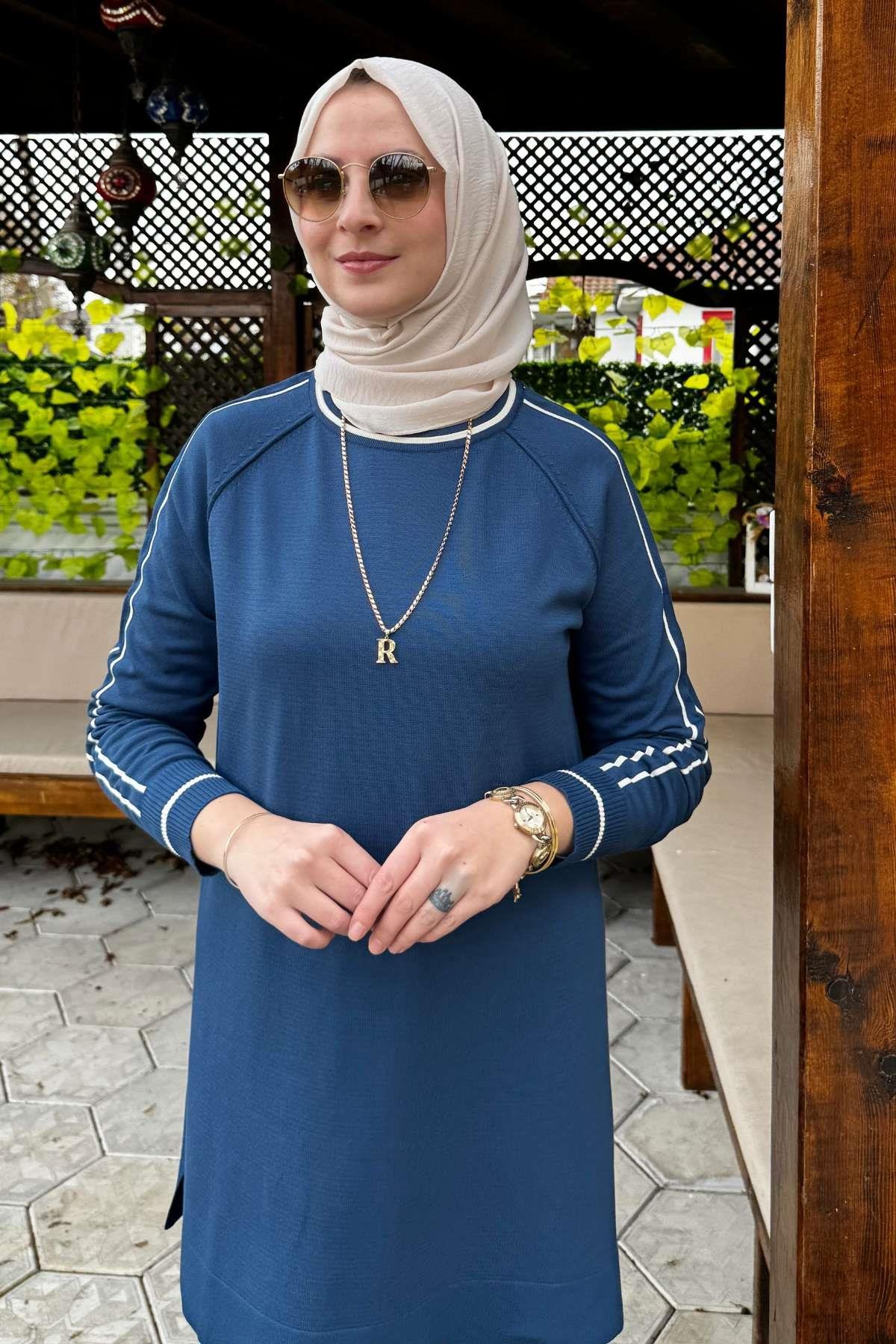 Elfida Taş Triko Takım | Rabia Şamlı | Tesettür Giyim, Elbise ve Kadın Giyim Modası