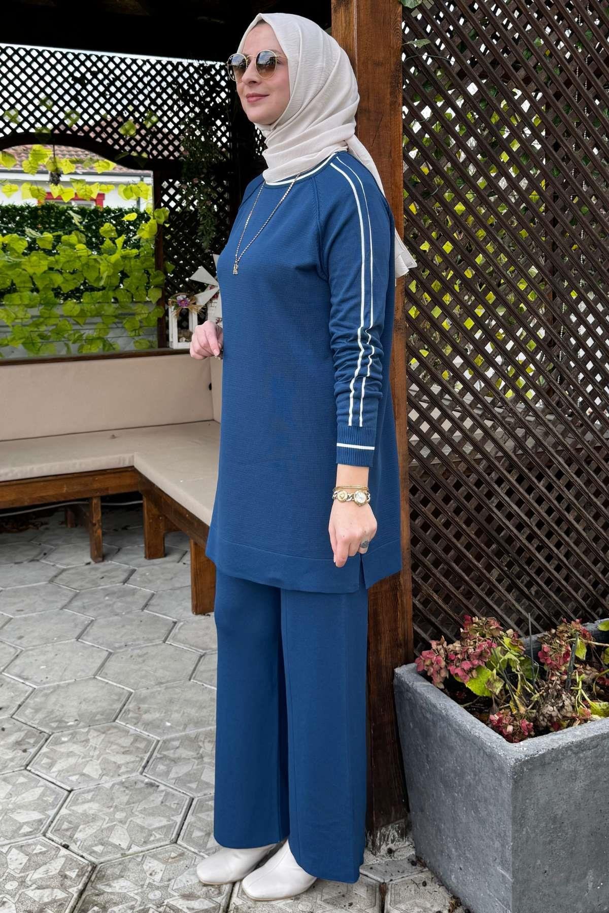 Elfida Taş Triko Takım | Rabia Şamlı | Tesettür Giyim, Elbise ve Kadın Giyim Modası