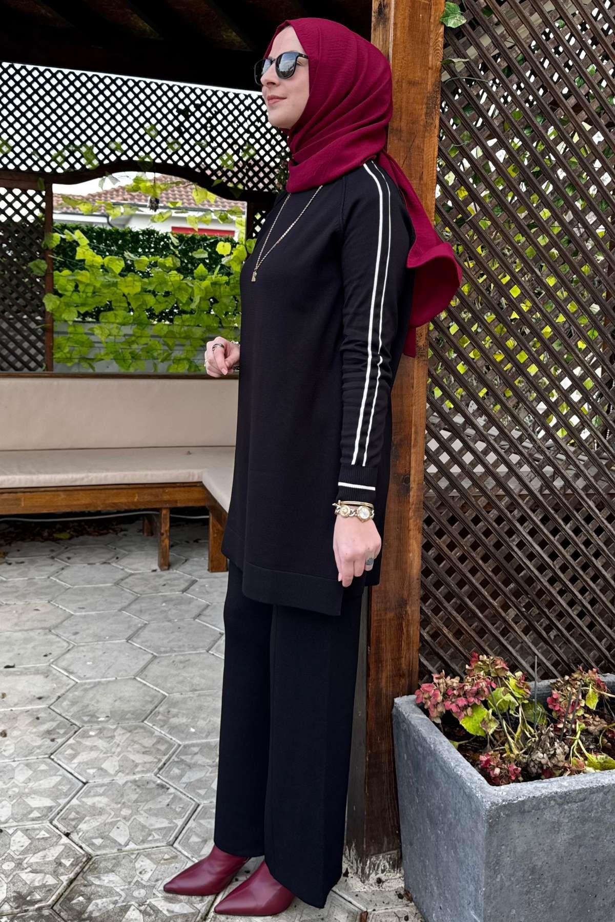 Elfida Taş Triko Takım | Rabia Şamlı | Tesettür Giyim, Elbise ve Kadın Giyim Modası