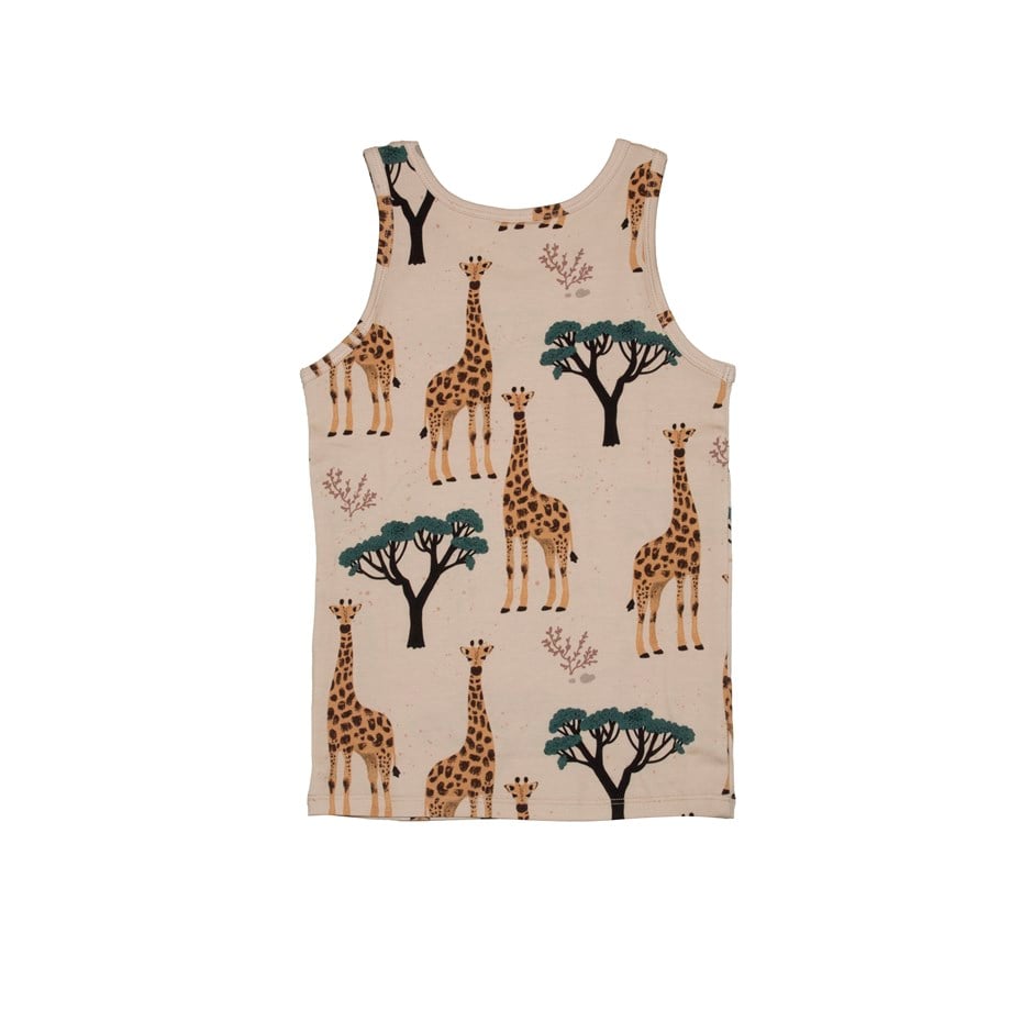 WalkiddyAtletGiraffes Zürafa Desenli Organik Supreme Atlet