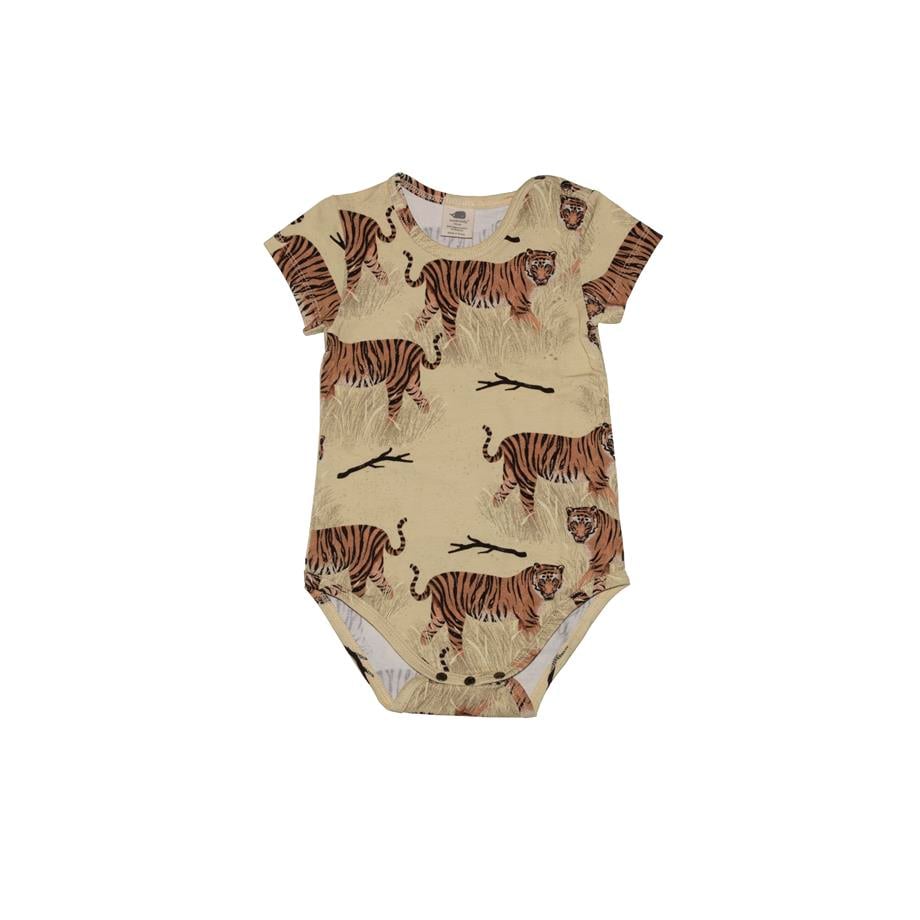 WalkiddyBodyKaplan Desenli Organik Bebek Body