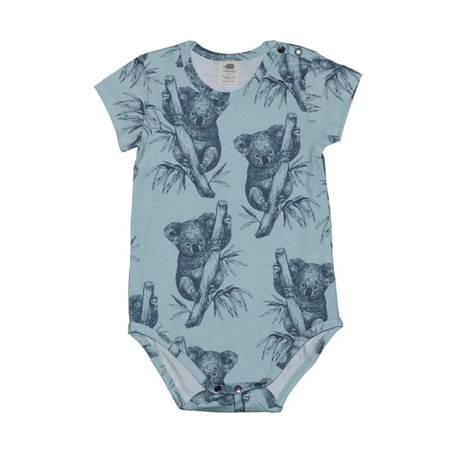 WalkiddyBodyKoala Desenli Organik Bebek Body