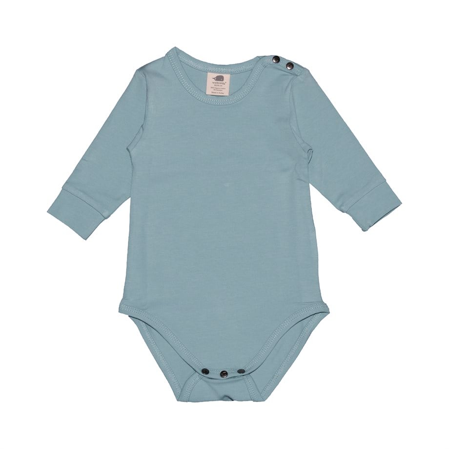 WalkiddyBodyMint Uzun Kollu Bebek Body