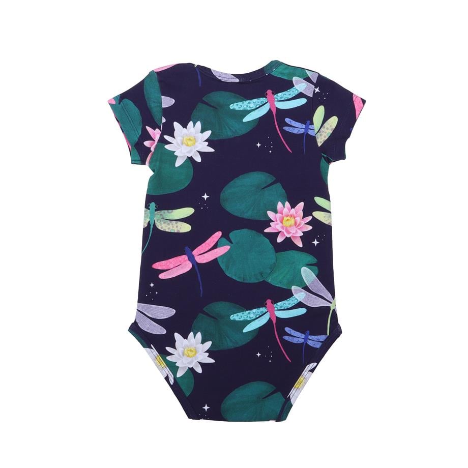WalkiddyBodyYusufçuk Desenli Kısa Kollu Bebek Body