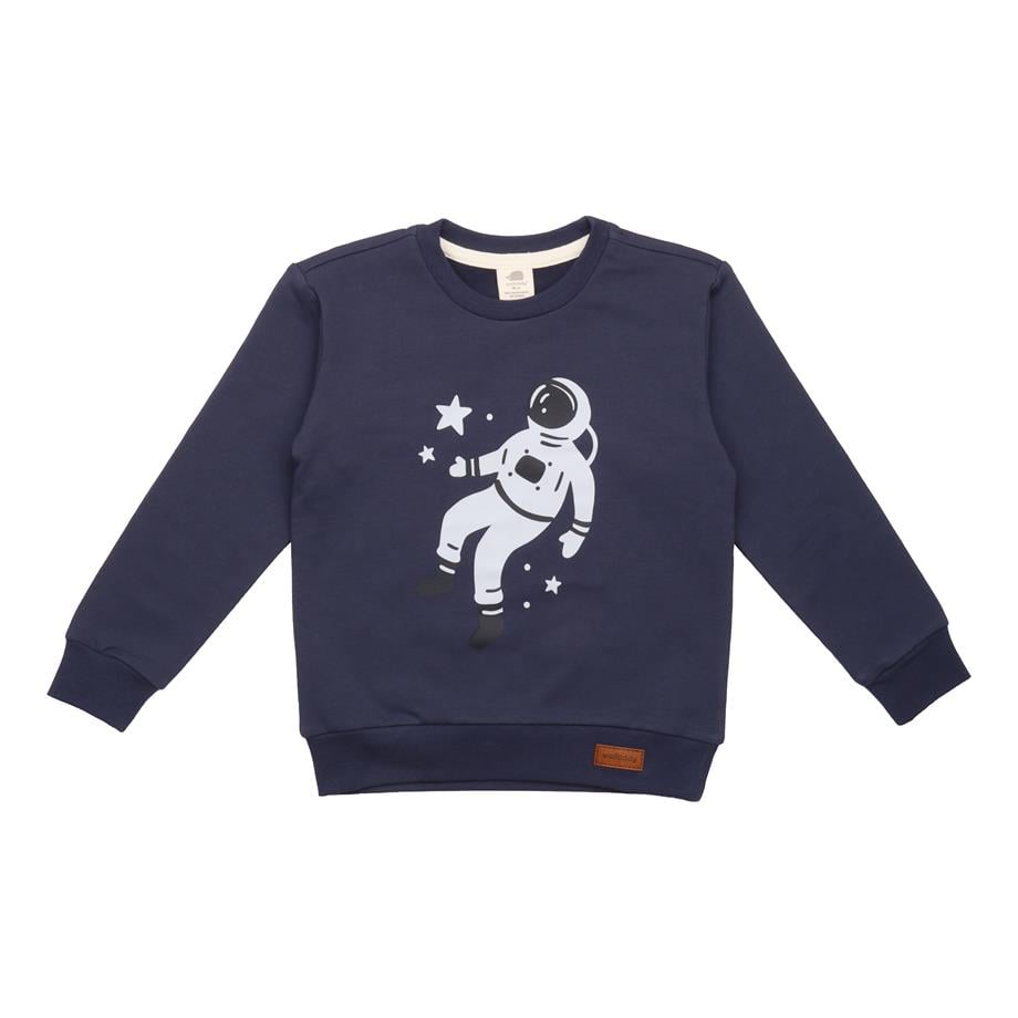 WalkiddySweatshirtAstronot Baskılı Organik Çocuk Sweatshirt