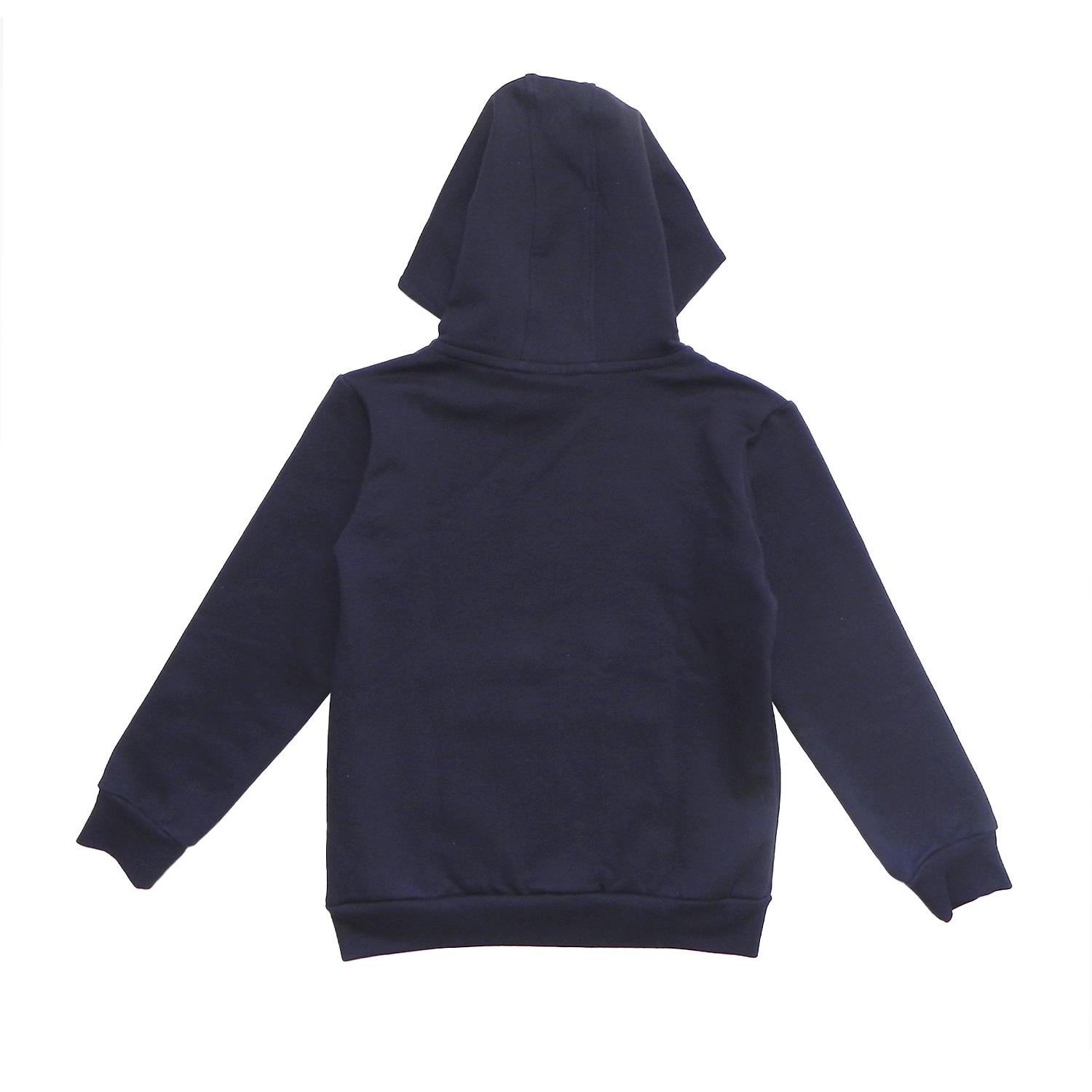 WalkiddySweatshirtKapüşon İçi Kurt Desenli Organik Çocuk Hoodie