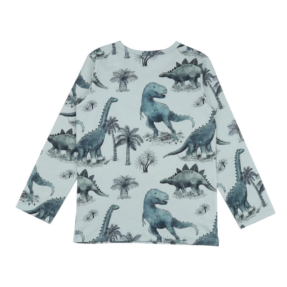 WalkiddyT-ShirtDinozor Desenli Organik Uzun Kollu Çocuk Tişört
