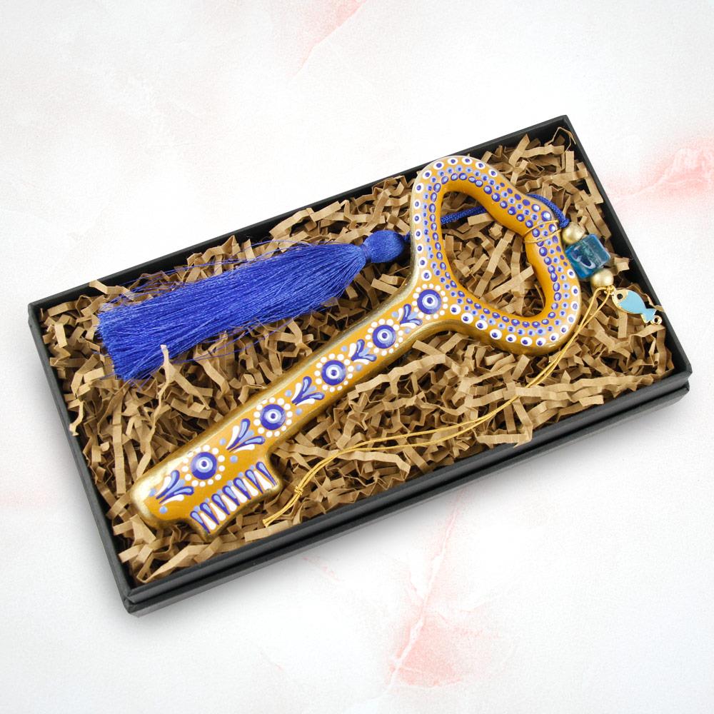 Coho Box El Yapımı Bereket Anahtar Sembolü Hediye Seti