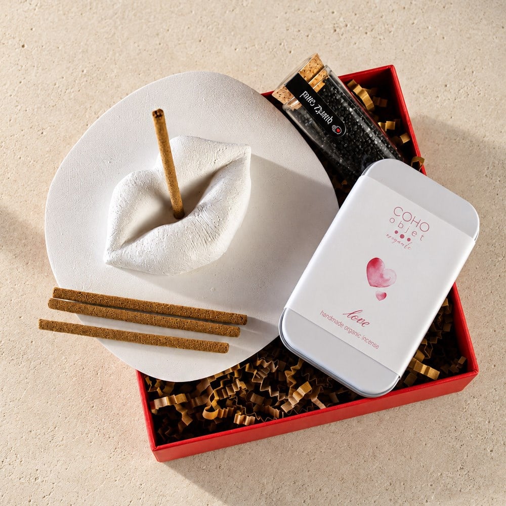 Coho Box Mujk Dudaklı Tütsülük & Love Tütsüsü Hediye Seti