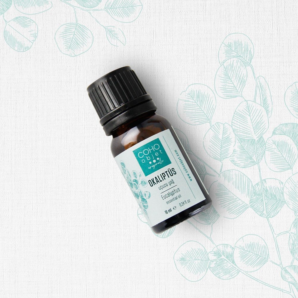 Coho Natural Okaliptus Aromaterapi Uçucu Yağ Koku 10 ml