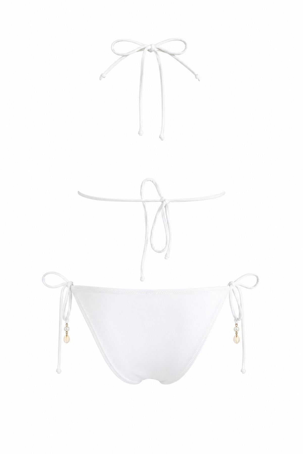 Kısa Pareolu Brezilyan Bikini Takım 
