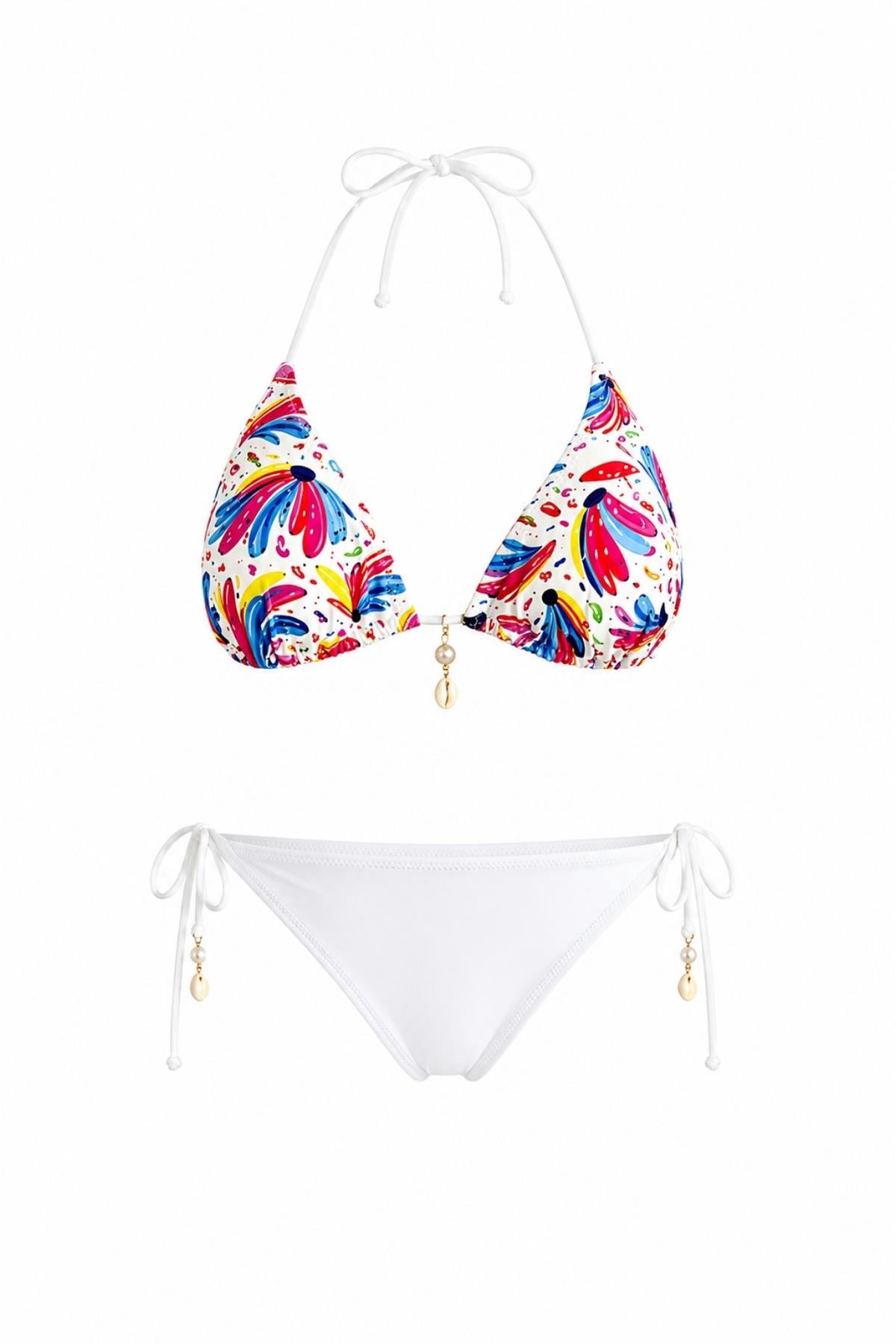 Kısa Pareolu Brezilyan Bikini Takım 
