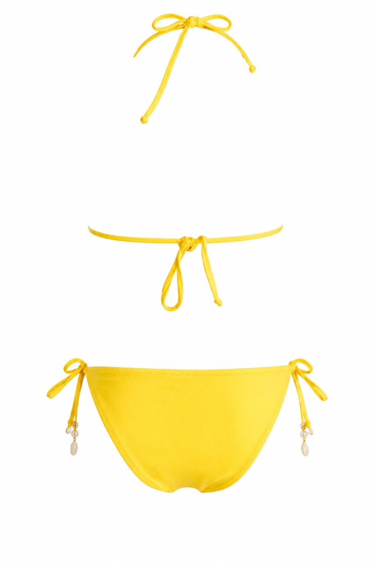 Kısa Pareolu Brezilyan Bikini Takım 