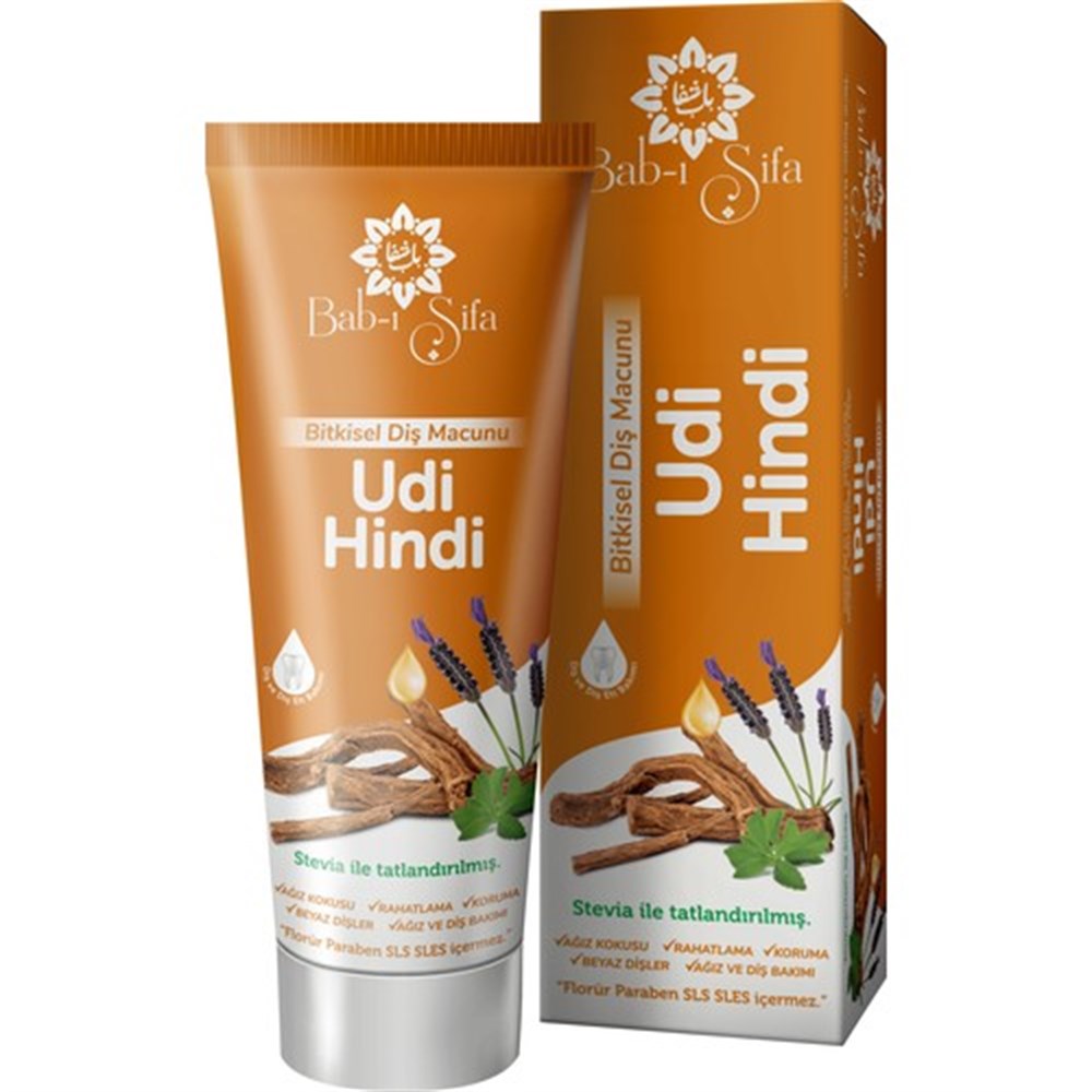 BAB-I ŞİFA DİŞ MACUNU UDİ HİNDİ 100ML