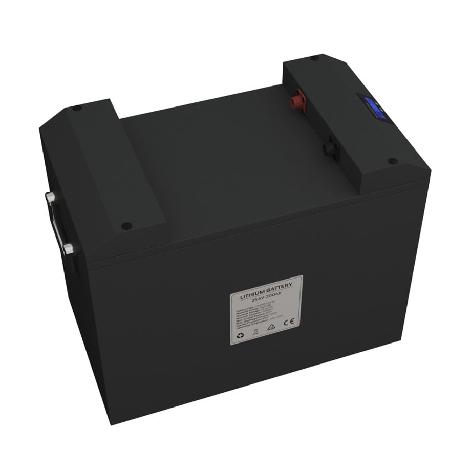 LiFePO4 25.6V 200AH Lityum Batarya