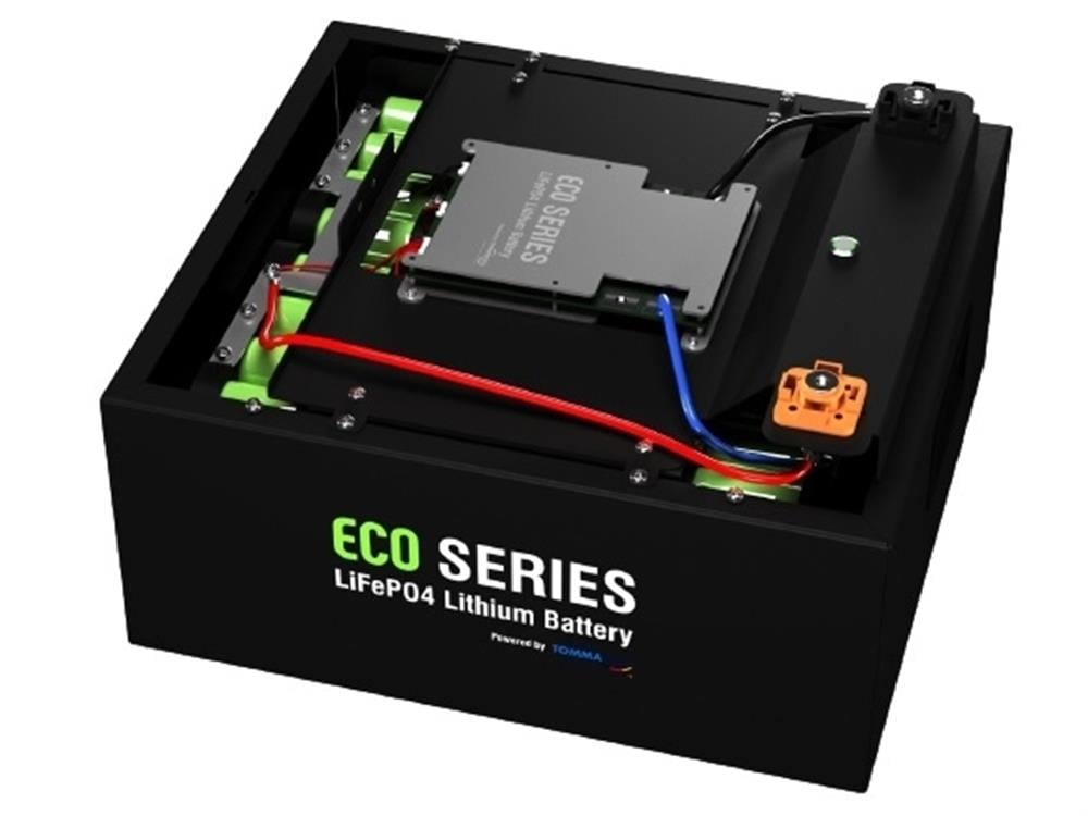 TommaTech ECO SERIES 12.8V 100Ah LFP Lityum Batarya