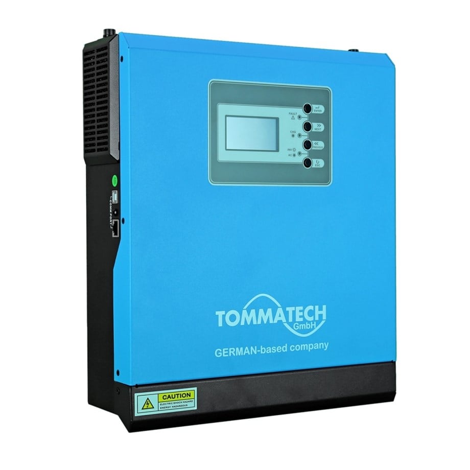 TommaTech New 3K 24V MPPT 1Faz Akıllı İnverter İnvertör