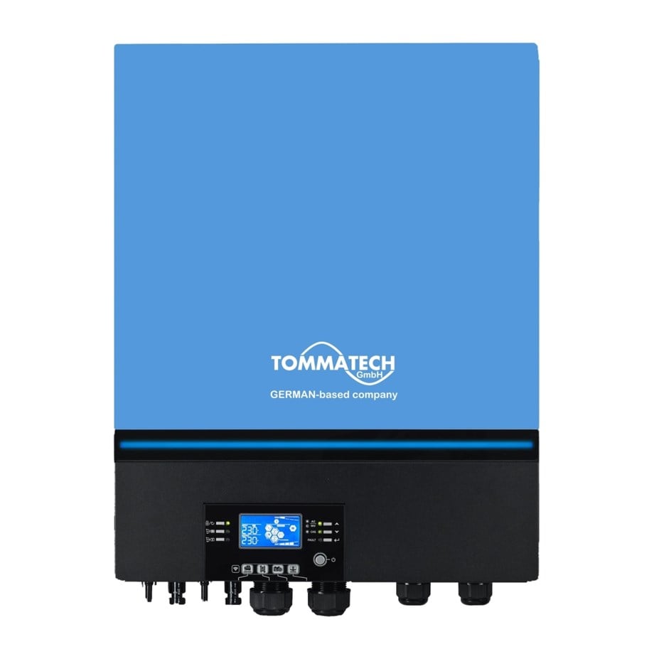 TommaTech MPlus 11K 48V MPPT 1Faz Akıllı İnverter