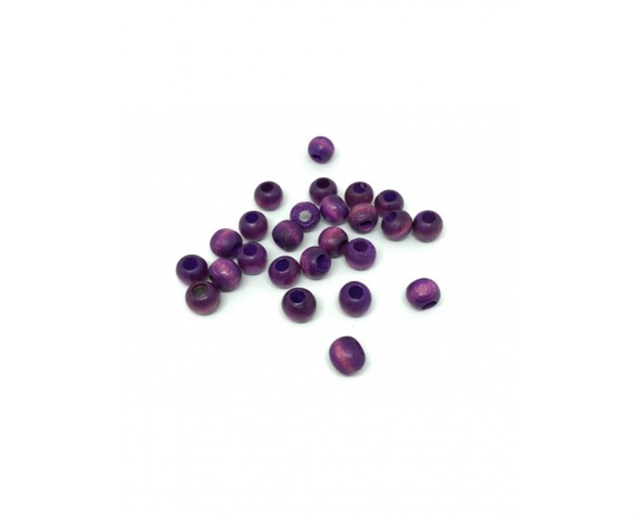 Ahşap Boncuklar 10 MM / 10 GRAM Paket - 05
