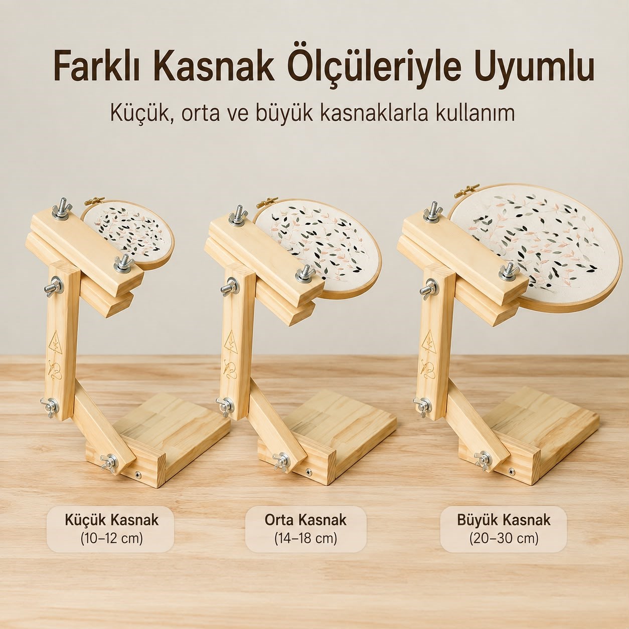Ayarlı Ayaklı Nakış Kasnak Standı No:1