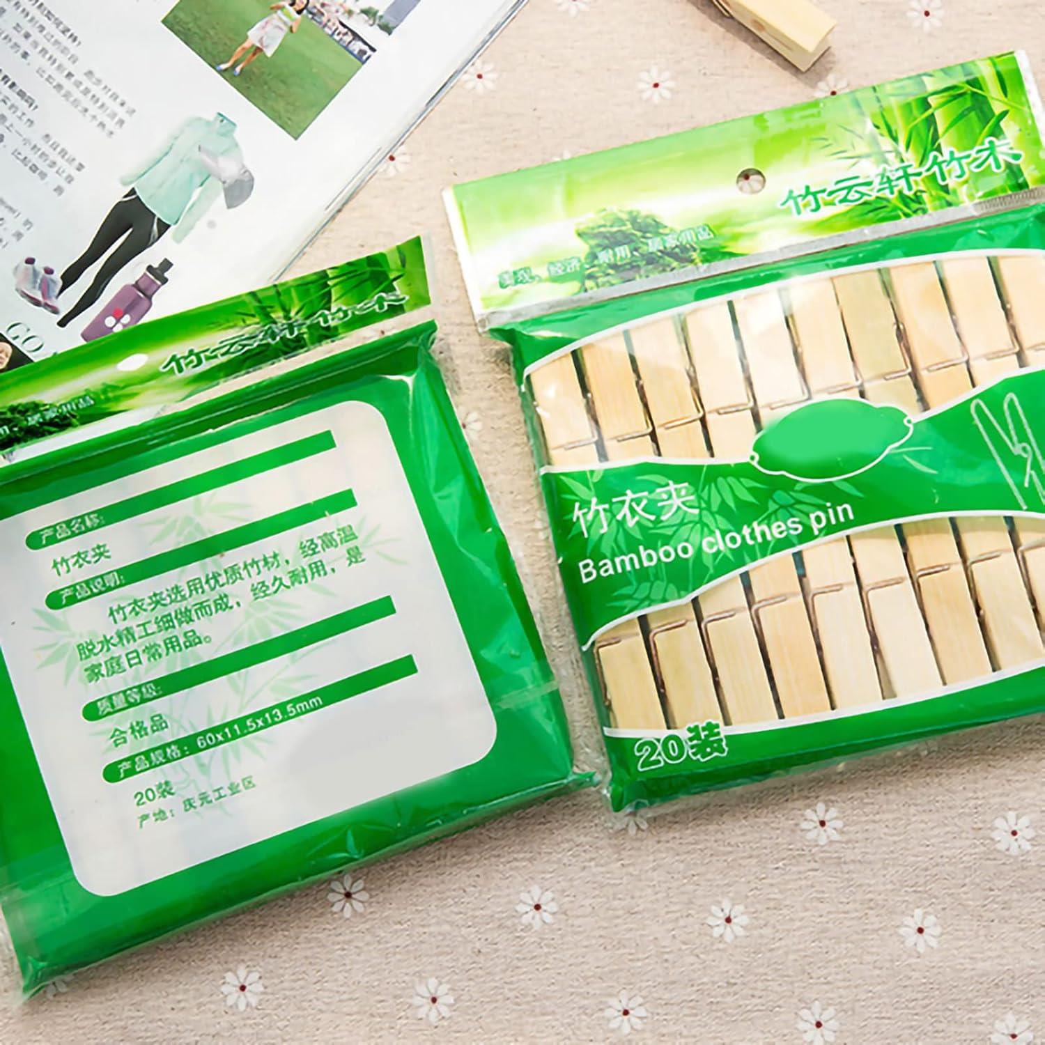 Bambu 20 Adetli Paket Mandallar