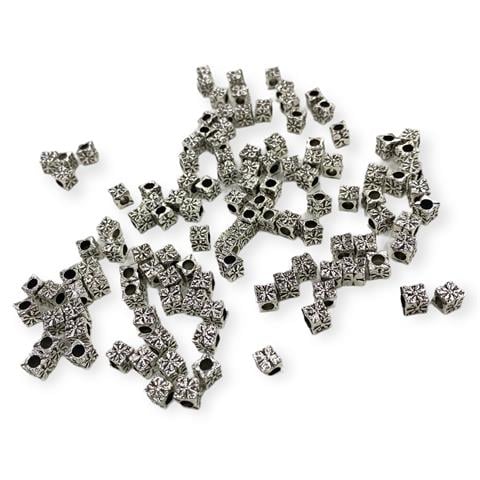 Basic Çizgi Desenli Küp Model - 10 Adet