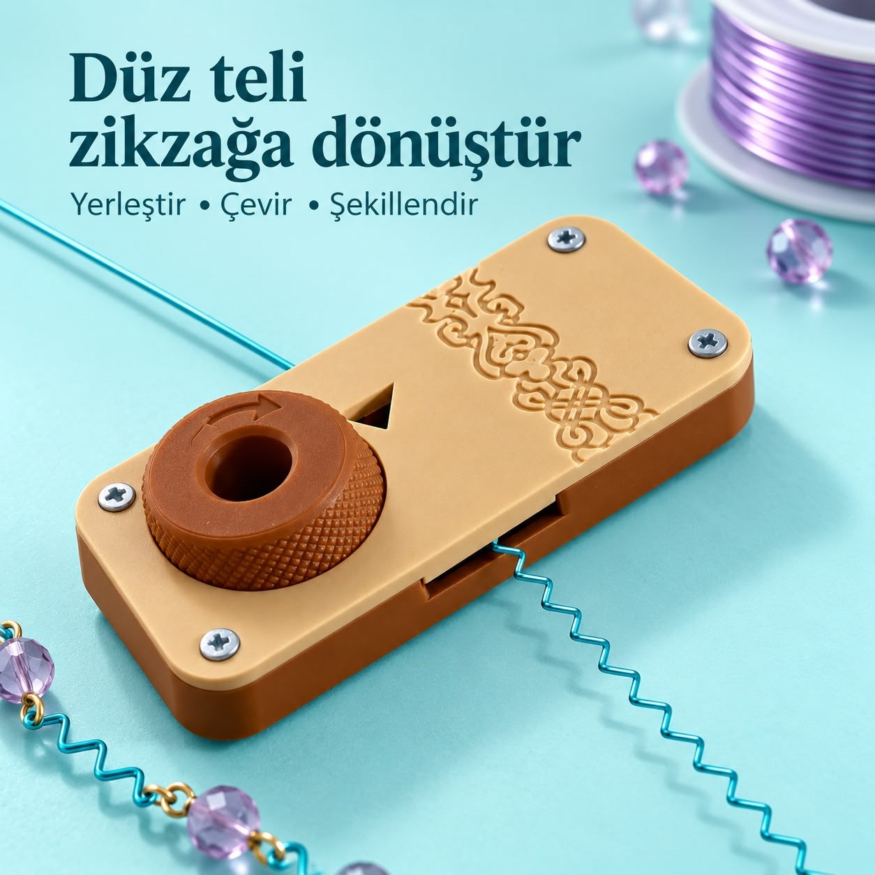 Burgu - Zikzak Tel Şekillendirme Aparatı
