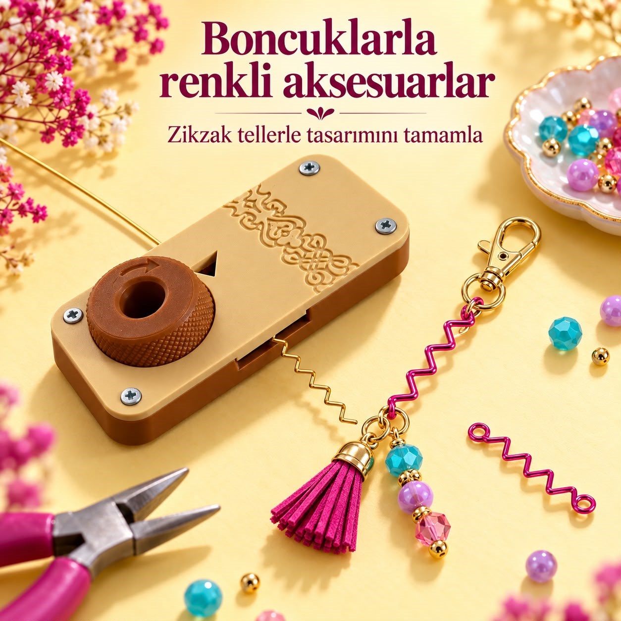 Burgu - Zikzak Tel Şekillendirme Aparatı
