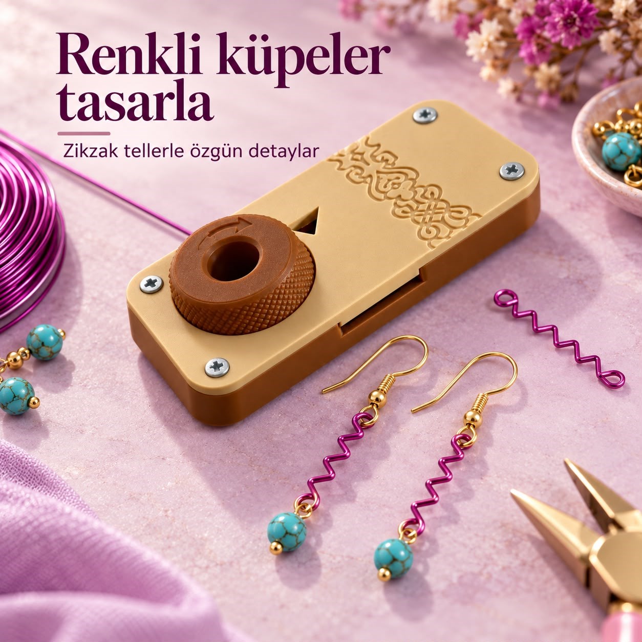 Burgu - Zikzak Tel Şekillendirme Aparatı