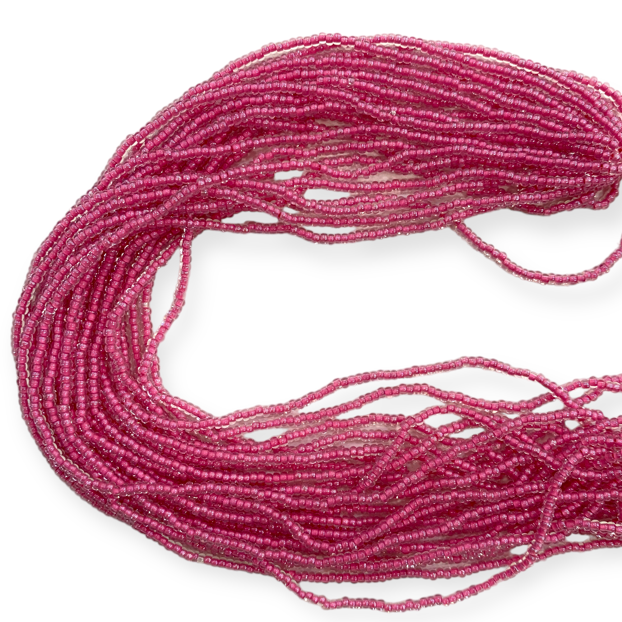 Buzlu Pembe Kum Boncuk