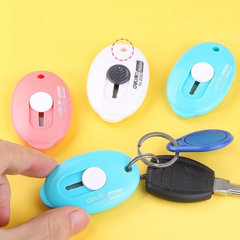 Çelik Bıçaklı Mini Tekli Falçata Maket Bıçağı