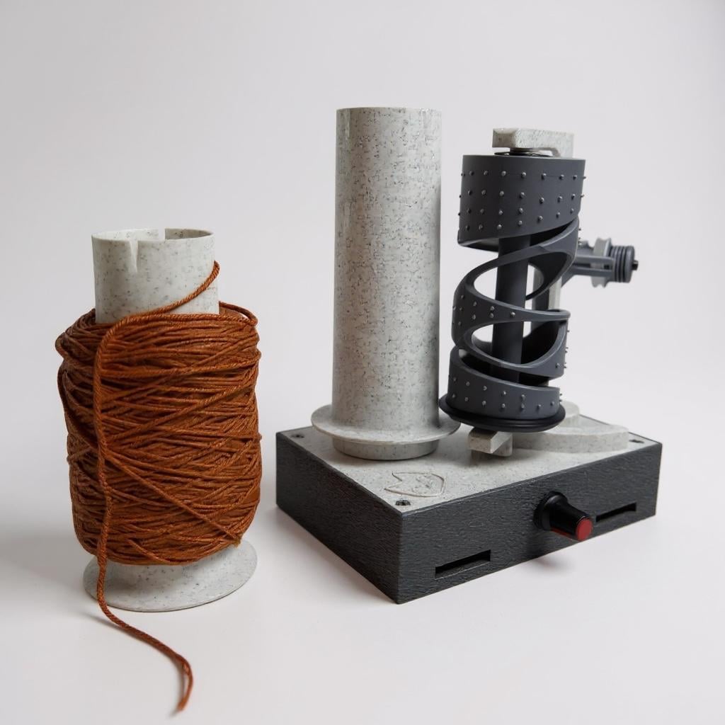 Çile Tutucu - PRO. Otomatik İplik Sarıcı, Automatic Motorized Yarn Winder