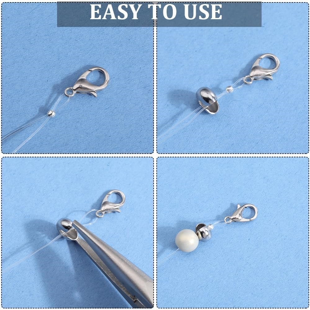 Crimp Bead Cover (Çelik) - Sıkıştırma Boncuk Kapağı