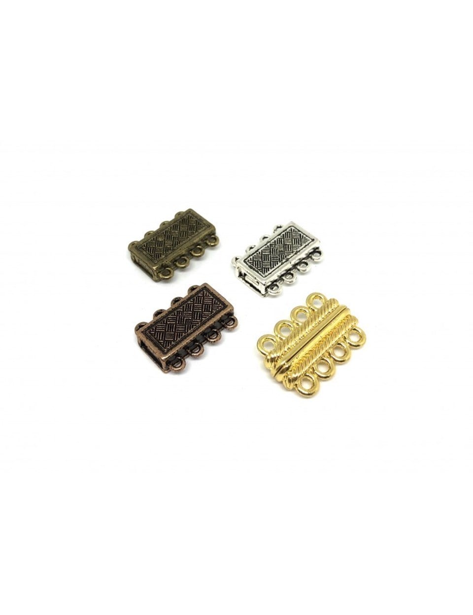 Delikli Kalın Metal 4'Lü Kapama Model / 20 MM