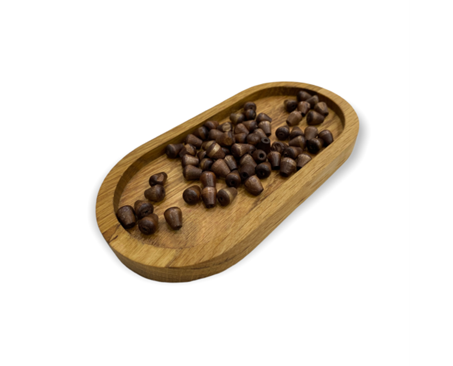 Desenli & Şekilli Ahşap Boncuklar 10 Gram - 02 