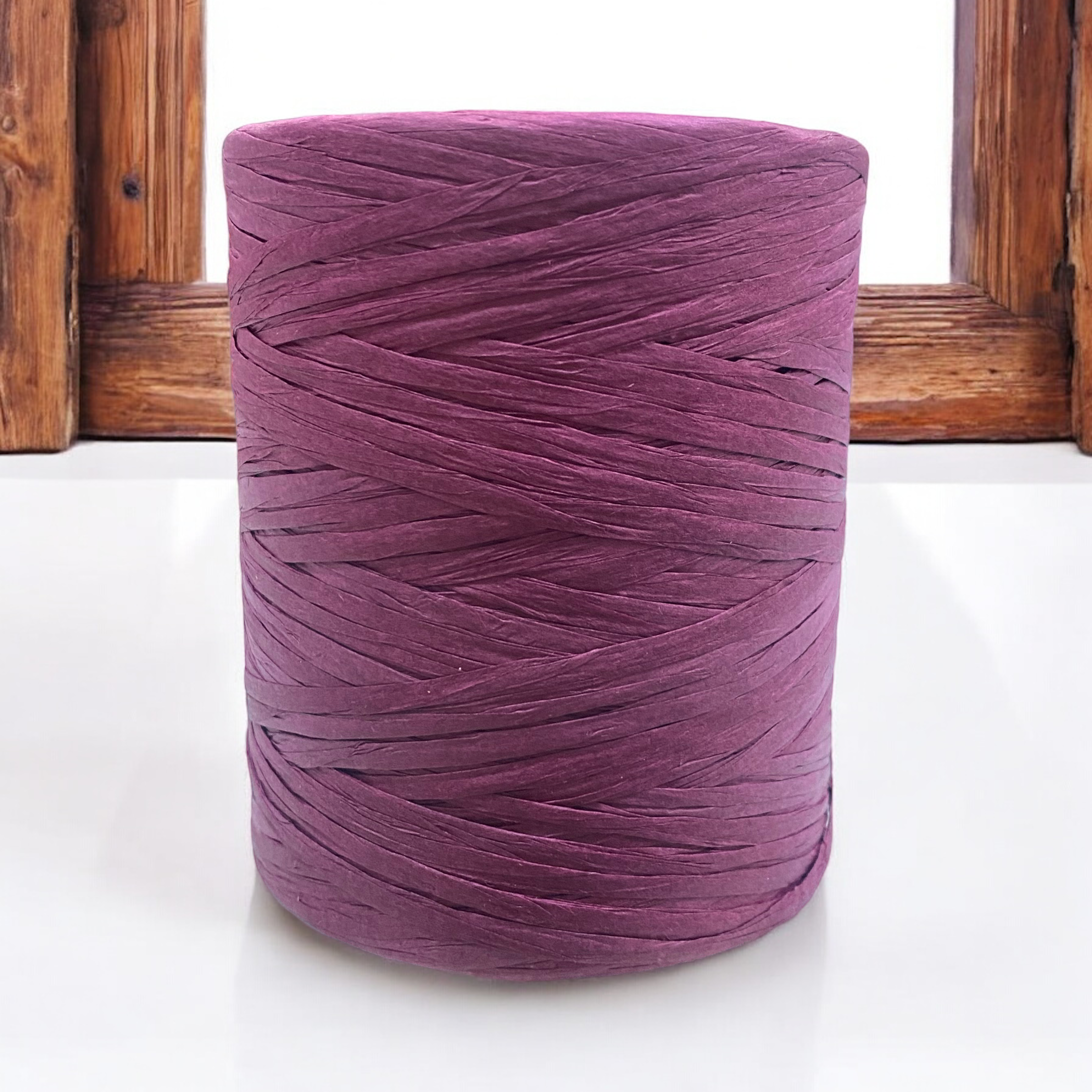 Doğal Rafya İpi 200GR. Mürdüm