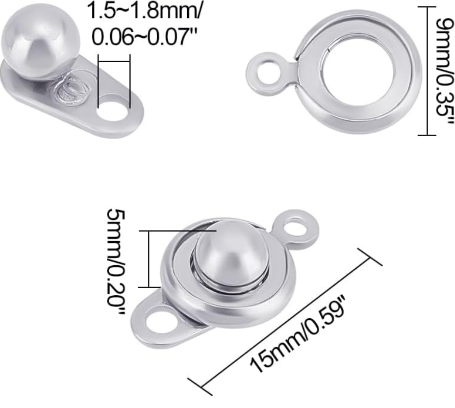 Döküm Pratik ÇITÇIT Klips 0,8 MM