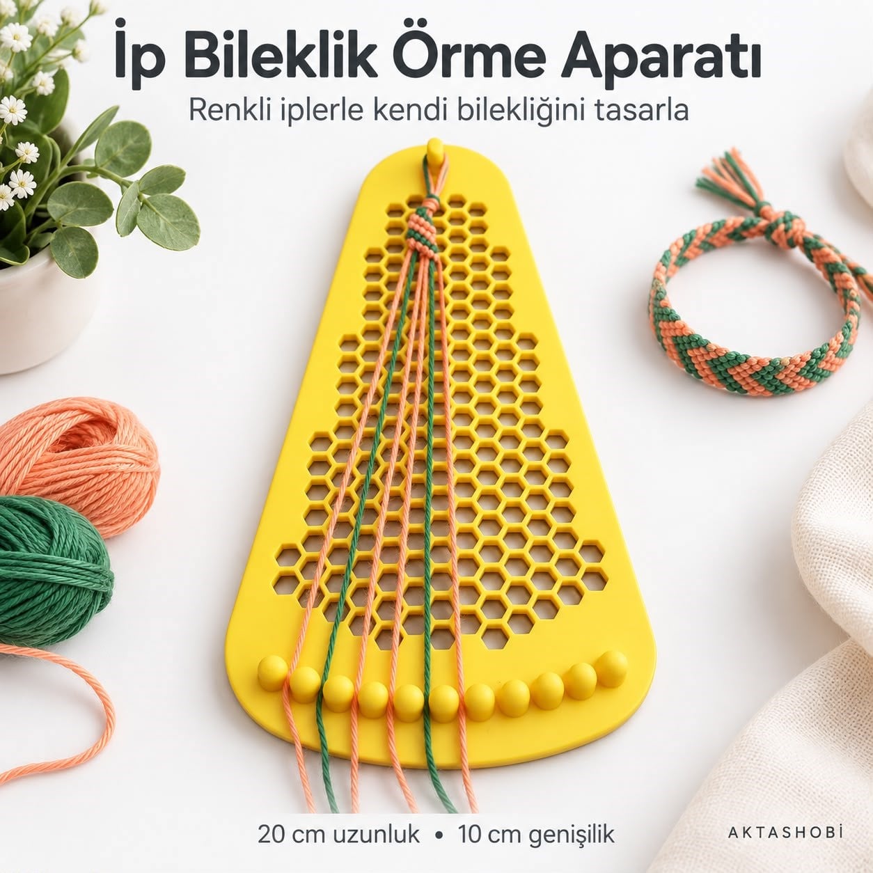 Düğüm Atölyesi – İp Bileklik Örme ve Düğüm Aparatı