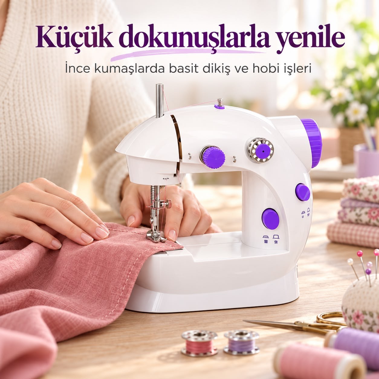 Ev Tipi Yeni Nesil Dikiş Makinesi