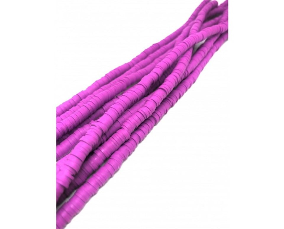 Fimo Boncuk Dizi Purple 
